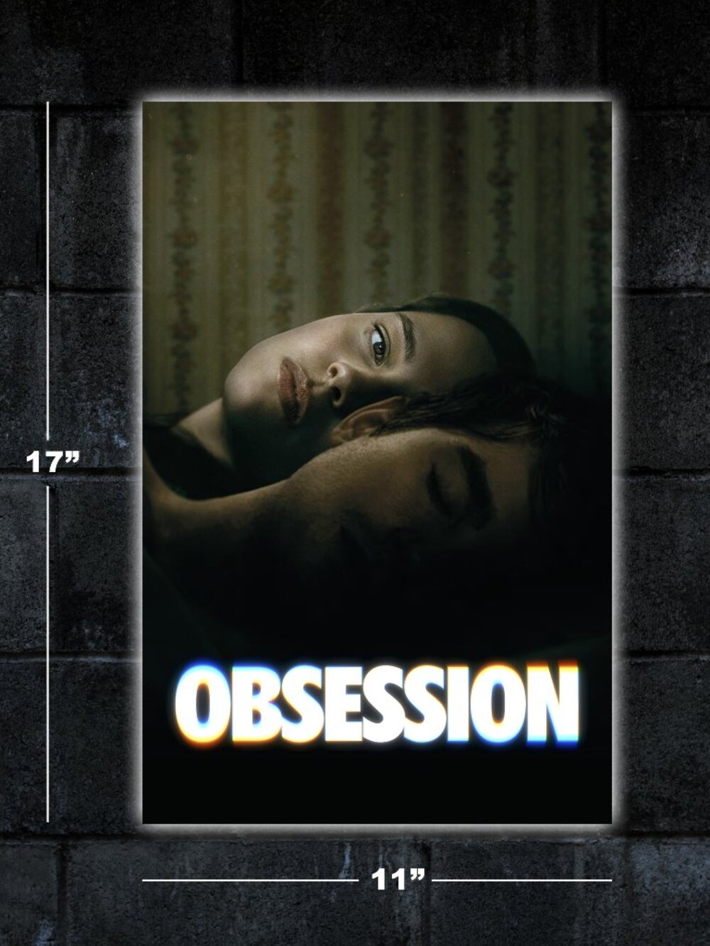 Obsession horror movie poster - 11x17 wall art print merch gift blumhouse